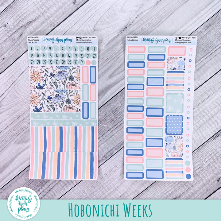 Any Month Hobonichi Weeks Monthly Kit || Time to Bloom || MK-W-2328
