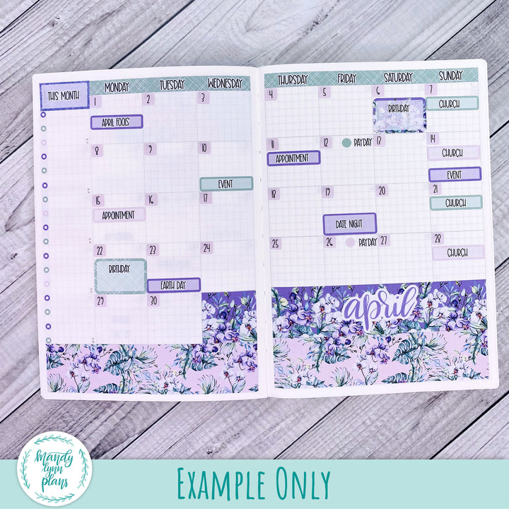 April 2024 Common Planner Monthly Kit || Terrific Teal || 262