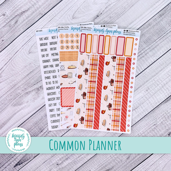 A5, B6, N1 & N2 Common Planner Weekly Kit || Apple Picking || 327