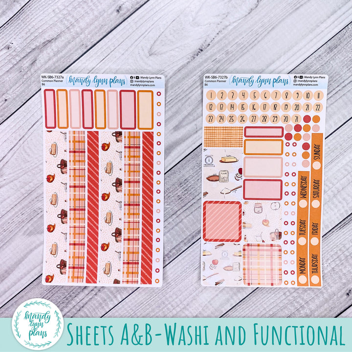 A5, B6, N1 & N2 Common Planner Weekly Kit || Apple Picking || 327