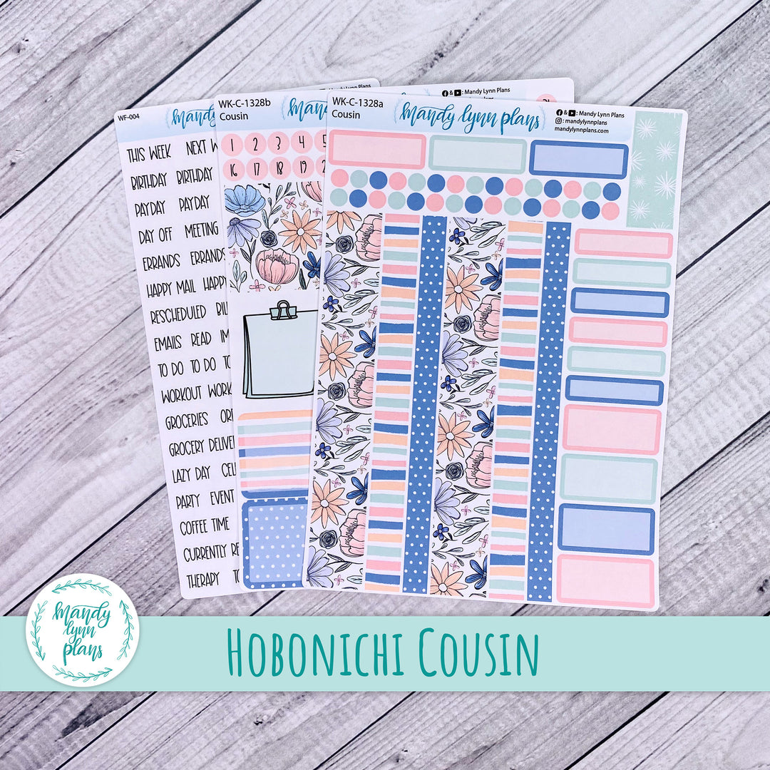 Hobonichi Cousin Weekly Kit || Time to Bloom || WK-C-1328