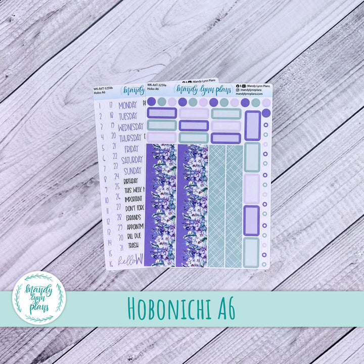 Hobonichi A6 Weekly Kit || Orchids || WK-A6T-3259