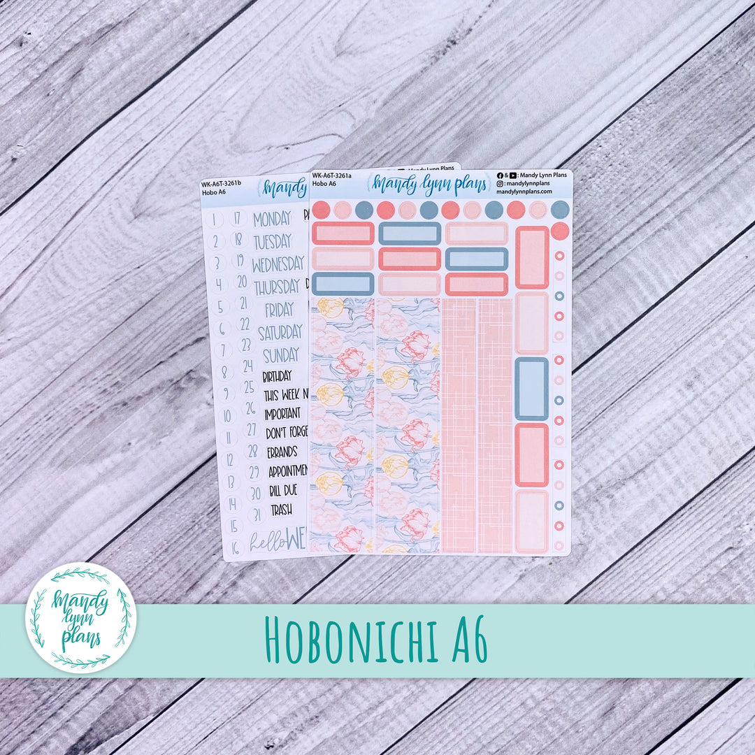 Hobonichi A6 Weekly Kit || Tulips || WK-A6T-3261