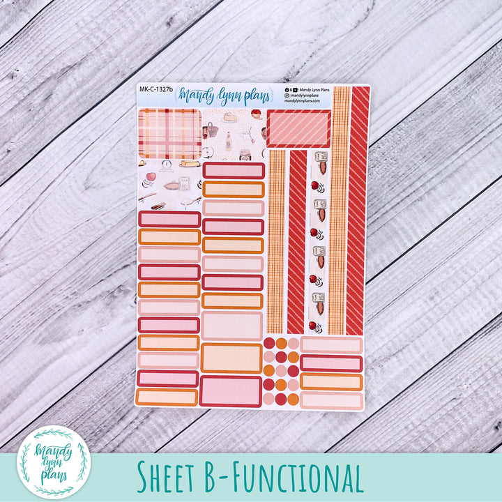 Hobonichi Cousin September 2025 Monthly || Apple Picking || MK-C-1327