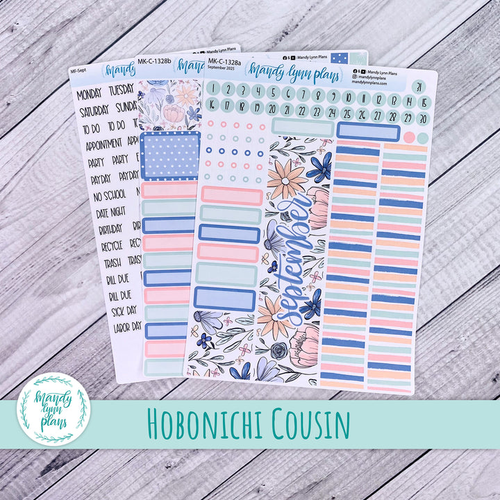 Hobonichi Cousin September 2025 Monthly || Time to Bloom || MK-C-1328