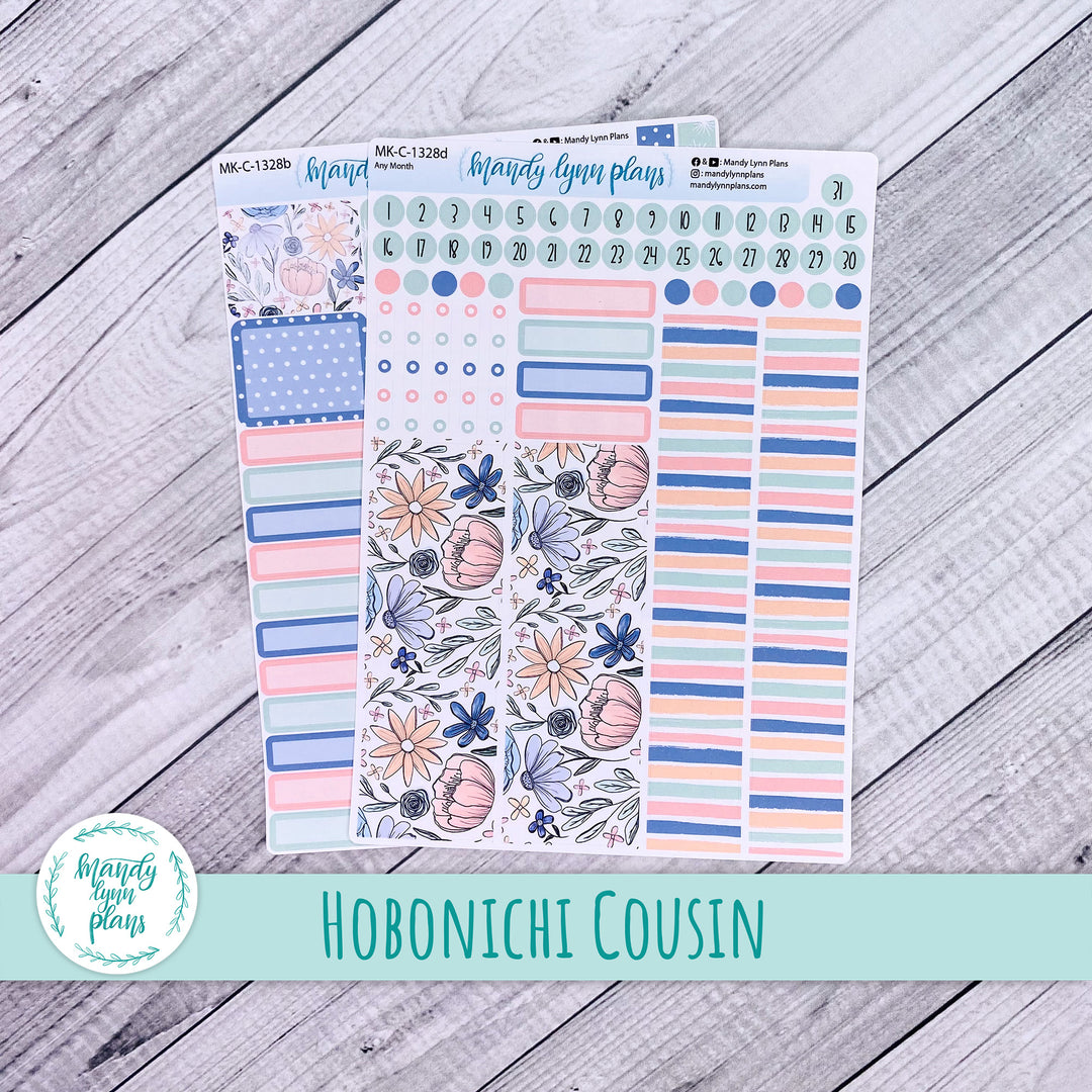 Any Month Hobonichi Cousin Monthly Kit || Time to Bloom || MK-C-1328