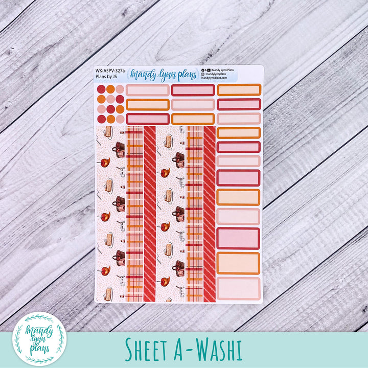 A5 Plans by Just Scribble Weekly Kit || Apple Picking || 327