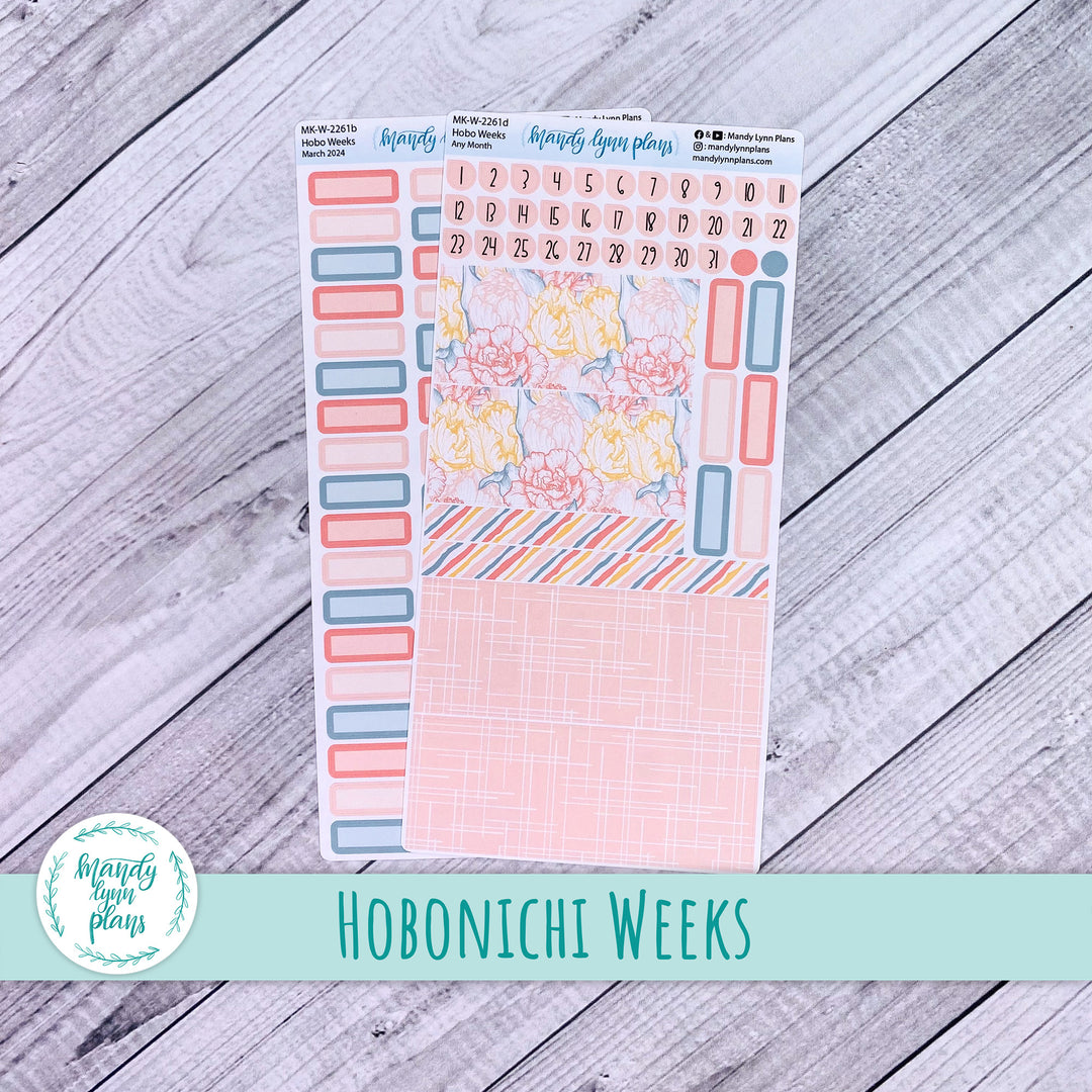 Any Month Hobonichi Weeks Monthly Kit || Tulips || MK-W-2261