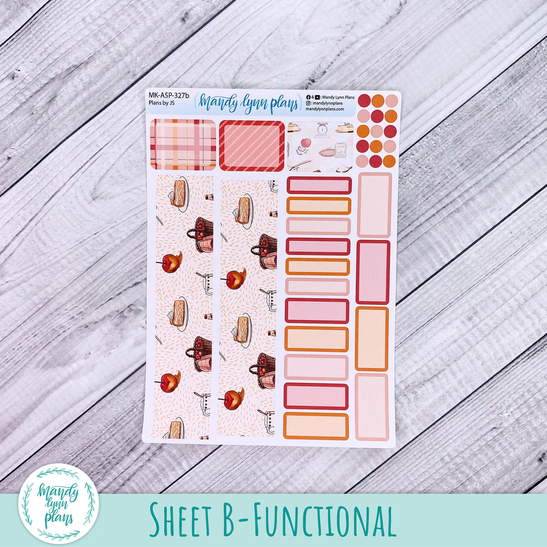 Any Month Plans by Just Scribble Monthly Kit || Apple Picking || MK-A5P-327