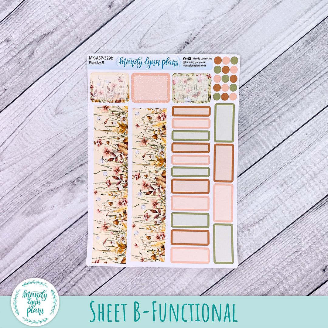 Any Month Plans by Just Scribble Monthly Kit || Sweet September || MK-A5P-329