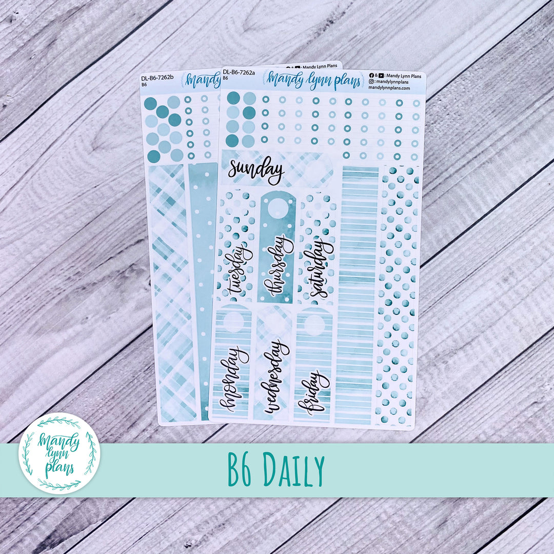 B6 Daily Kit || Terrific Teal || DL-B6-7262