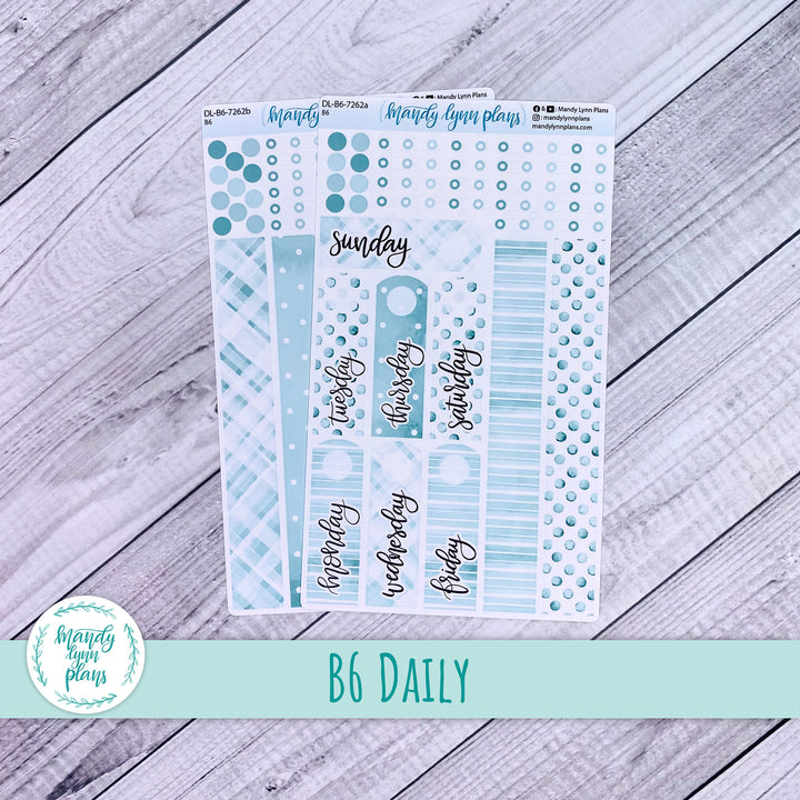 B6 Daily Kit || Terrific Teal || DL-B6-7262