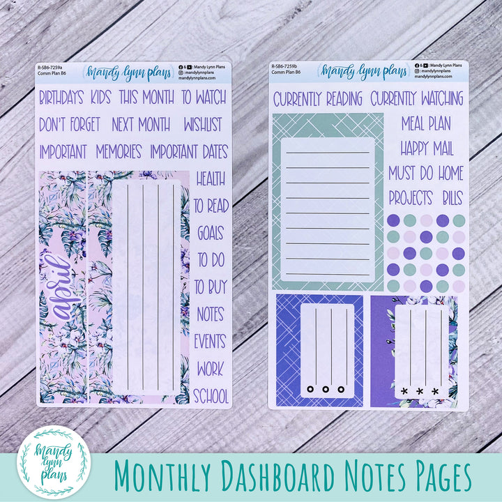 April Common Planner Dashboard || Orchids || 259