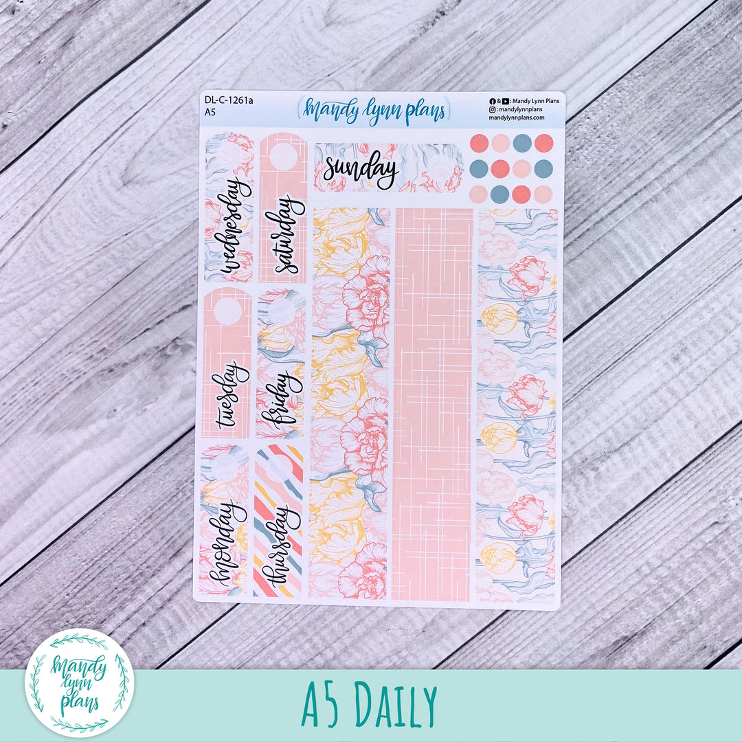 A5 Daily Kit || Tulips || DL-C-1261