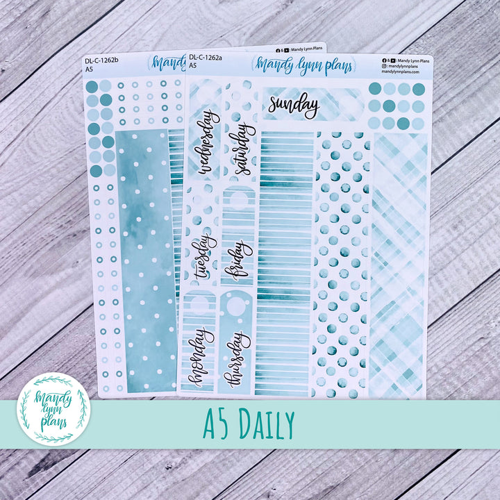 A5 Daily Kit || Terrific Teal || DL-C-1262