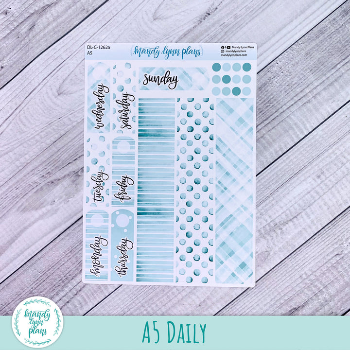 A5 Daily Kit || Terrific Teal || DL-C-1262