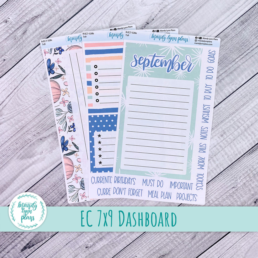 September EC 7x9 Dashboard Kit || Time to Bloom || R-EC7-328