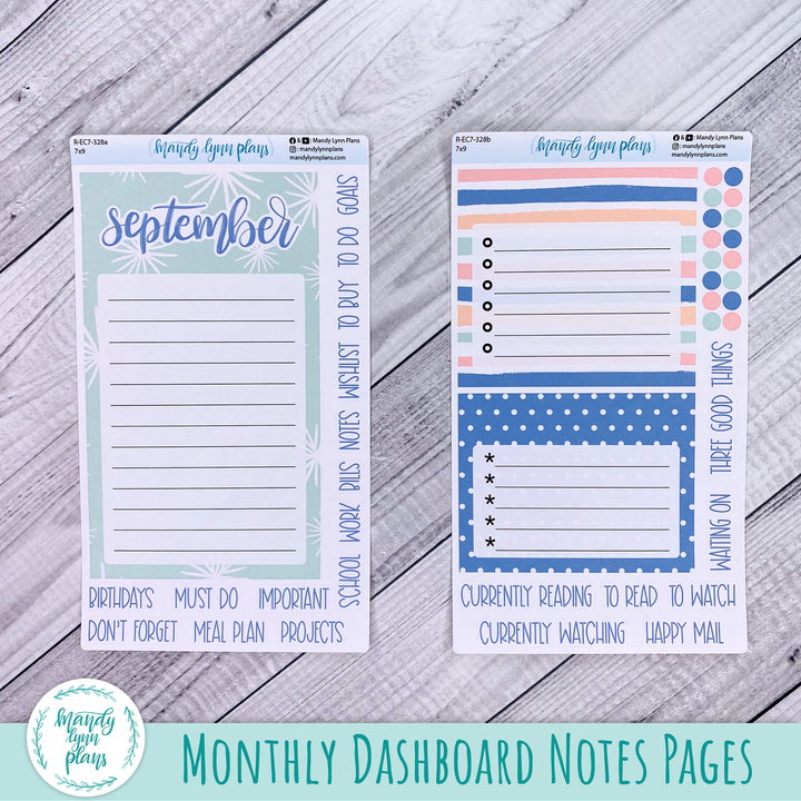September EC 7x9 Dashboard Kit || Time to Bloom || R-EC7-328