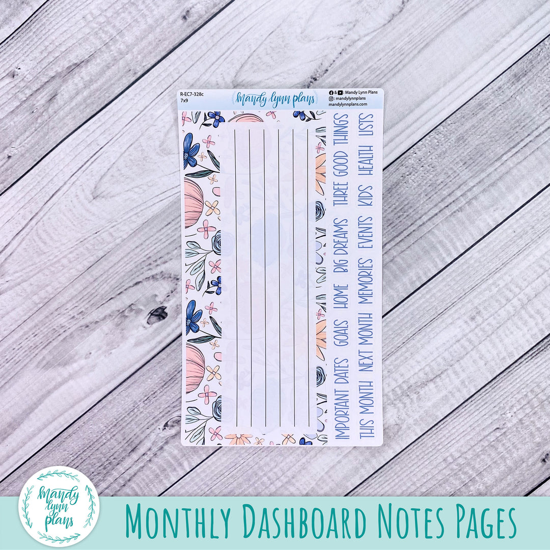 September EC 7x9 Dashboard Kit || Time to Bloom || R-EC7-328