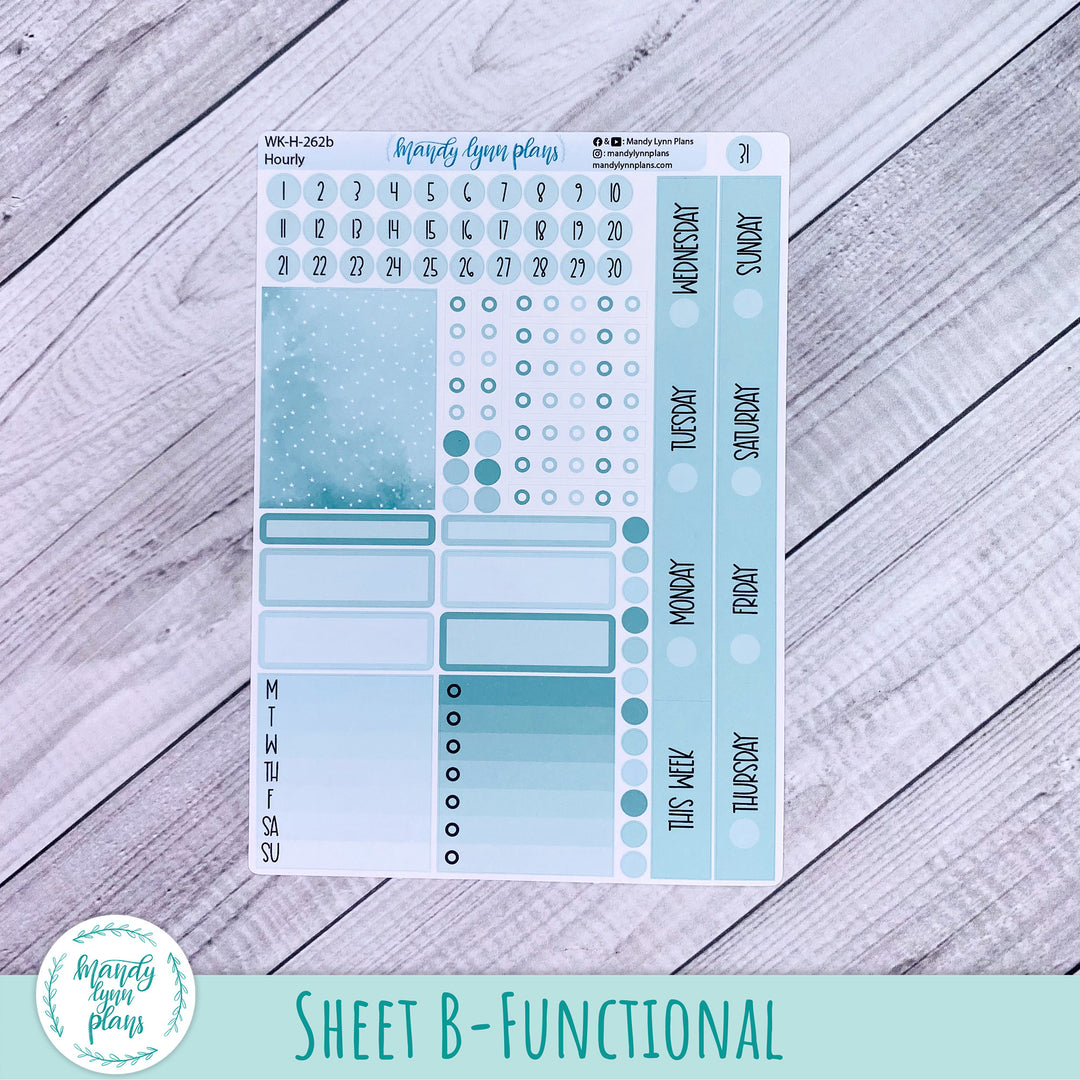 EC Hourly Weekly Kit || Terrific Teal || WK-H-262