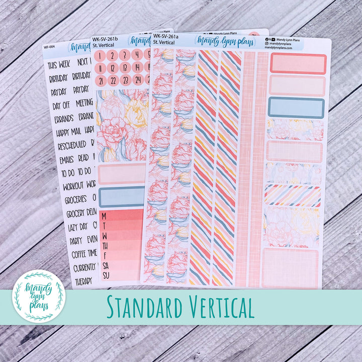 Standard Vertical Weekly Kit || Tulips || WK-SV-261
