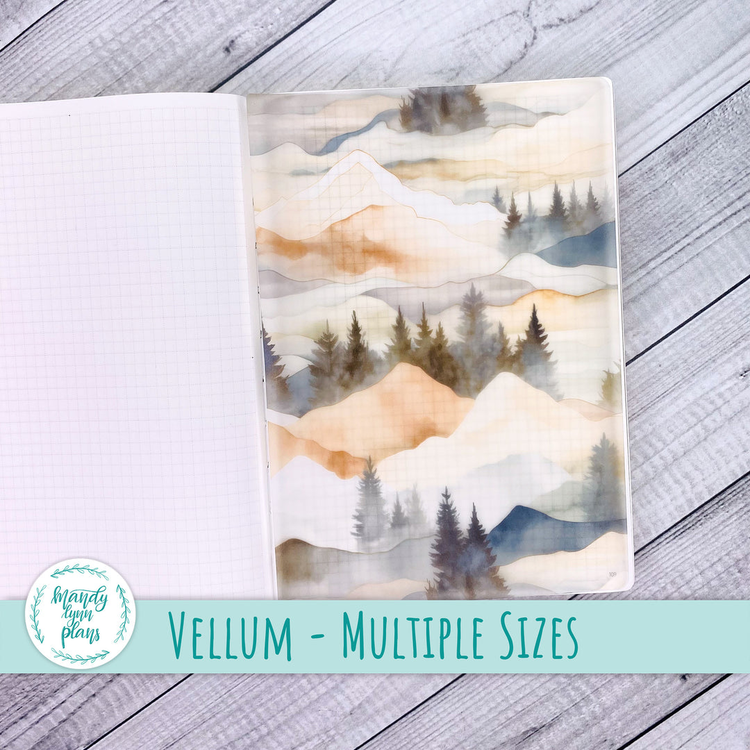 Mountains Vellum || 333