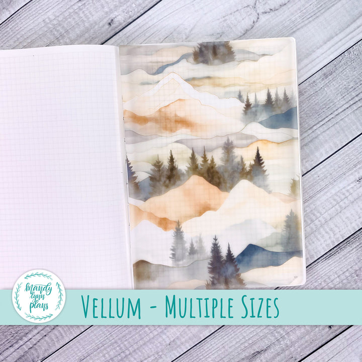 Mountains Vellum || 333