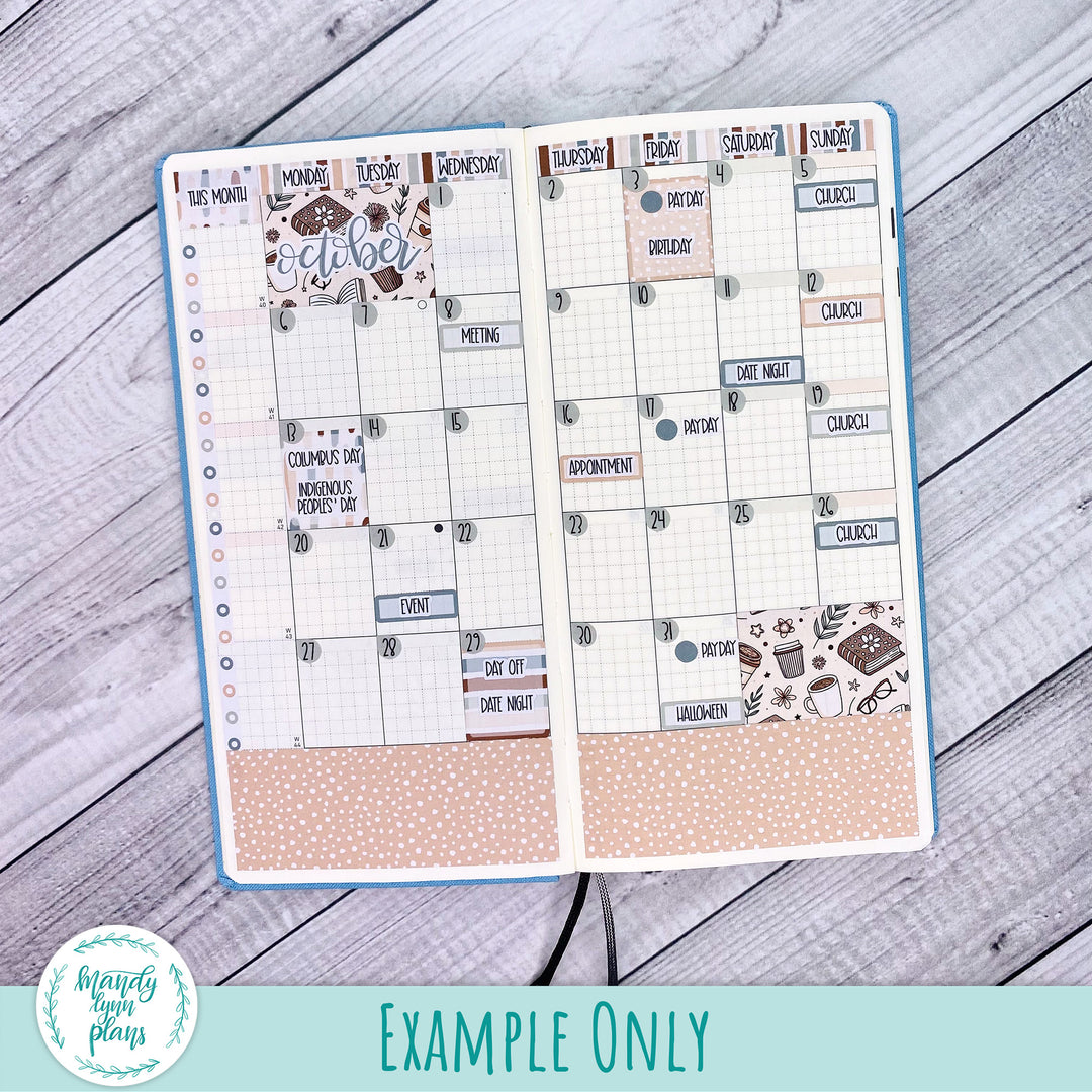 Hobonichi Weeks October 2025 Monthly Kit || Harvest Harmony || MK-W-2334