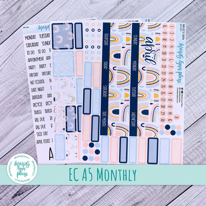 EC A5 April Monthly Kit || Over the Rainbow || MK-EC5-260