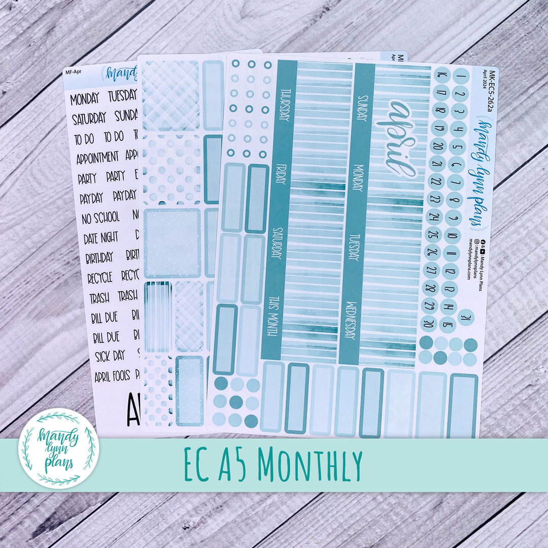 EC A5 April Monthly Kit || Terrific Teal || MK-EC5-262