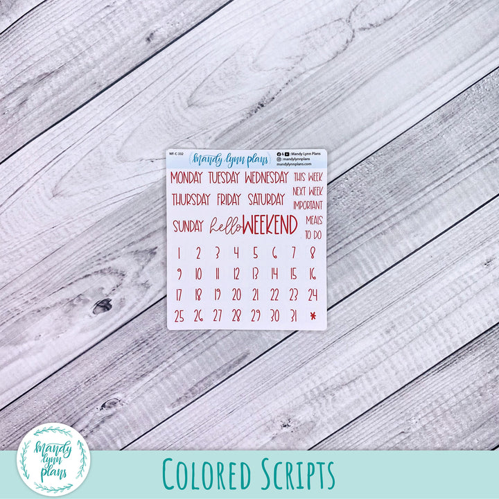 Warm Autumn Add-Ons || 332