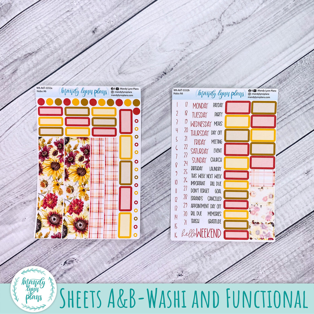 Hobonichi A6 Weekly Kit || Warm Autumn || WK-A6T-3332