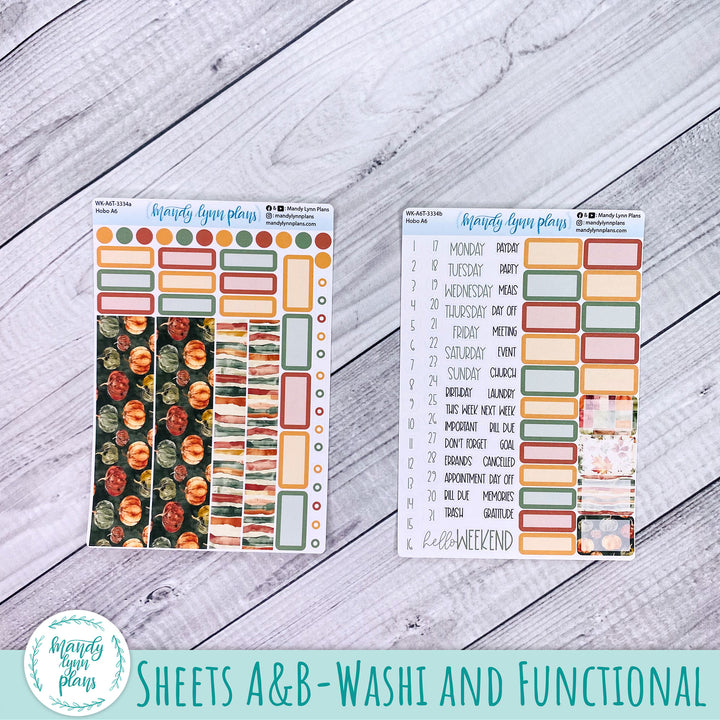 Hobonichi A6 Weekly Kit || Harvest Harmony || WK-A6T-3334