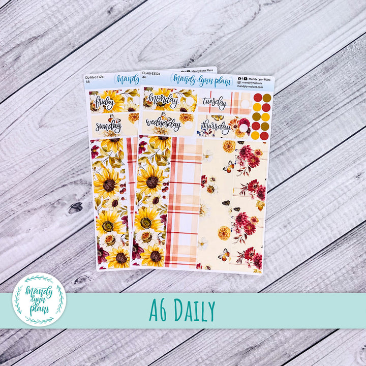 A6 Daily Kit || Warm Autumn || DL-A6-3332