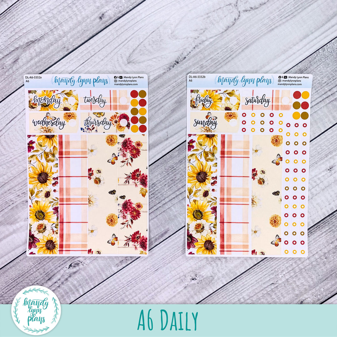 A6 Daily Kit || Warm Autumn || DL-A6-3332