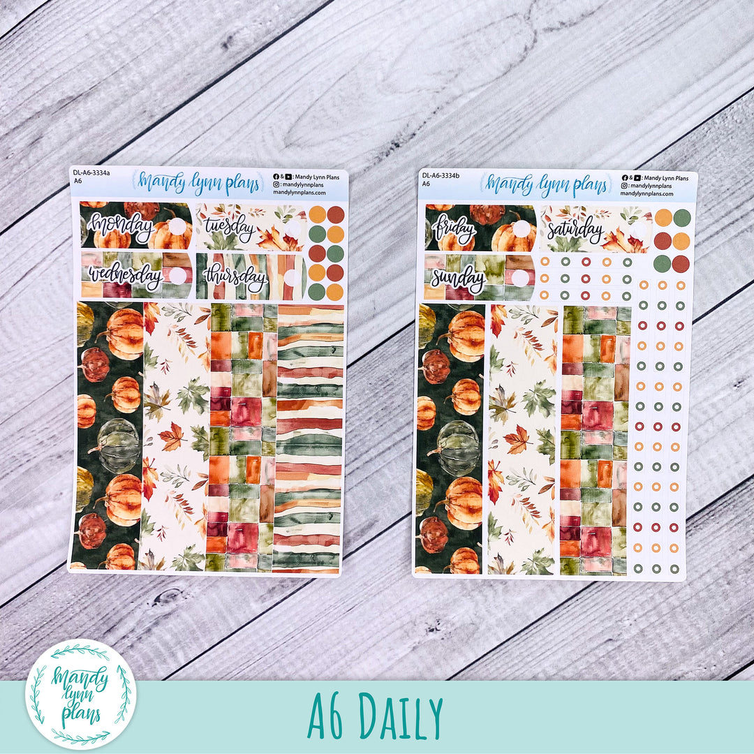 A6 Daily Kit || Harvest Harmony || DL-A6-3334