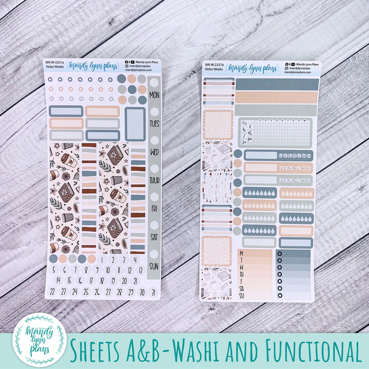 Hobonichi Weeks Weekly Kit || Coffee and Books || WK-W-2331