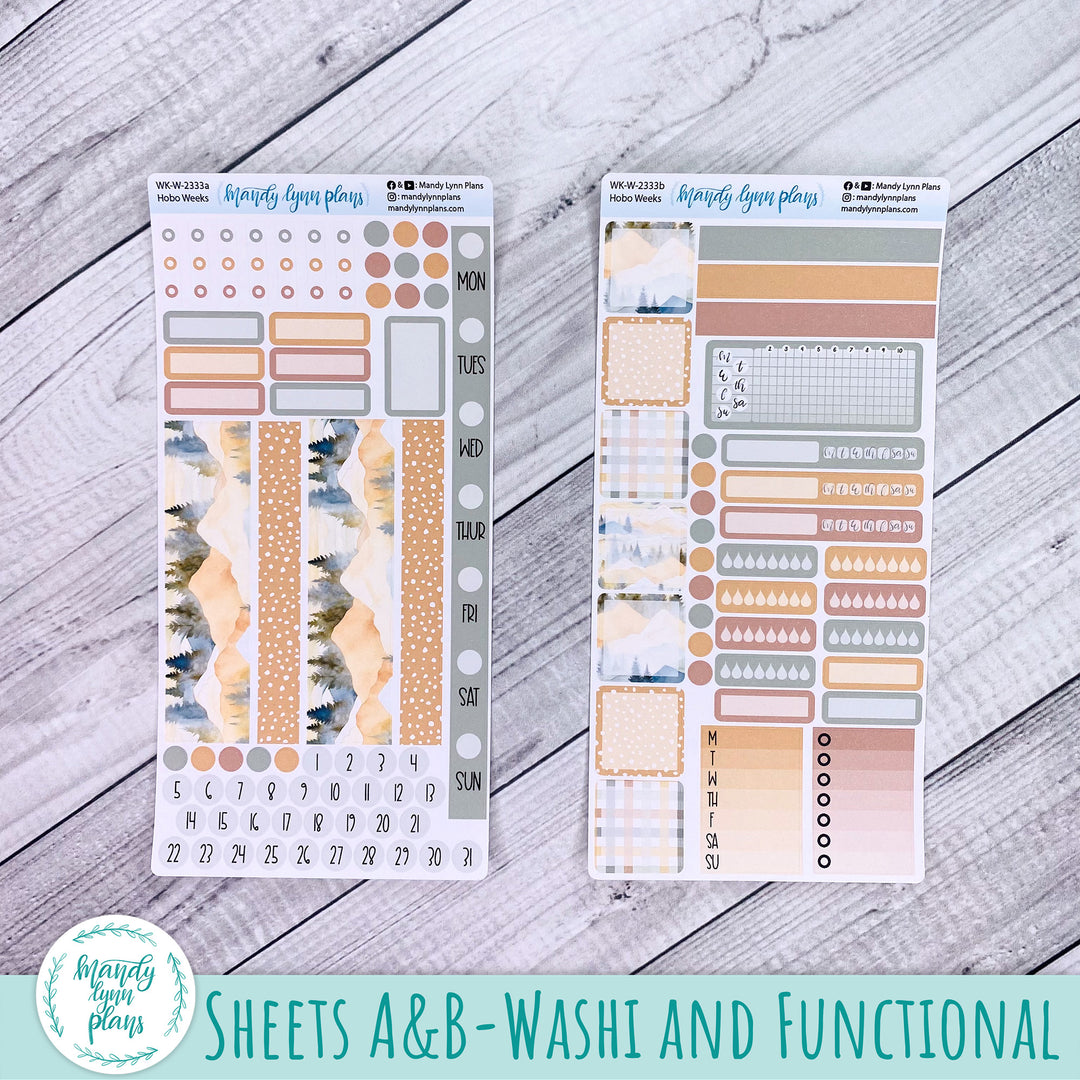 Hobonichi Weeks Weekly Kit || Mountains || WK-W-2333