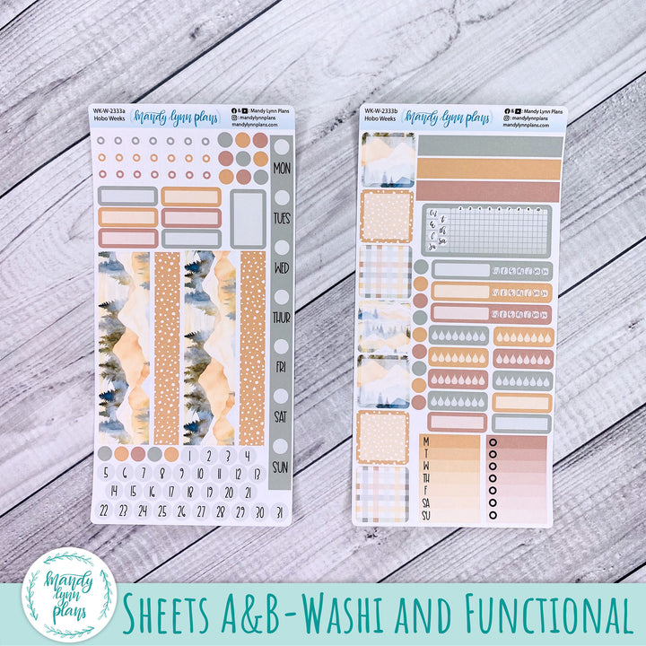 Hobonichi Weeks Weekly Kit || Mountains || WK-W-2333