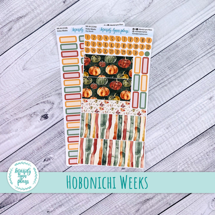 Any Month Hobonichi Weeks Monthly Kit || Harvest Harmony || MK-W-2334