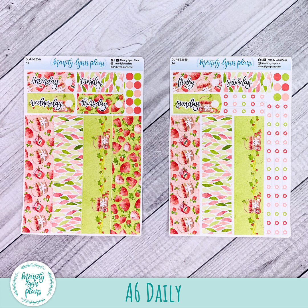 A6 Daily Kit || Strawberry Patch || DL-A6-3264