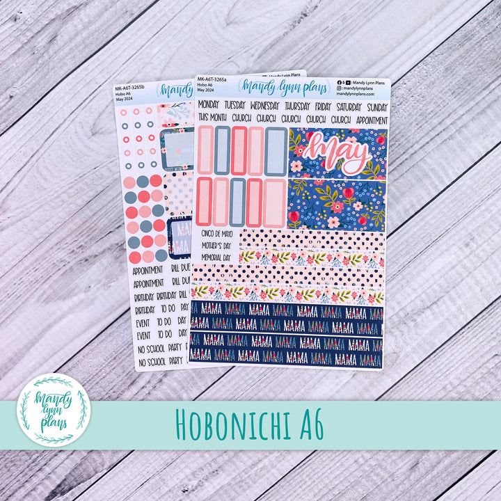 Hobonichi A6 May 2024 Monthly Kit || Mama || MK-A6T-3265