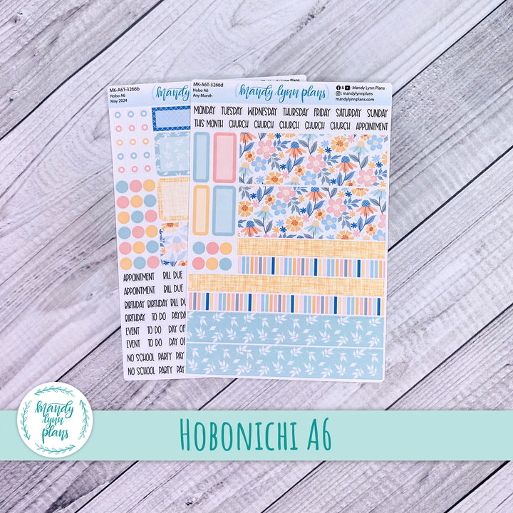 Any Month Hobonichi A6 Monthly Kit || Spring Days || MK-A6T-3266