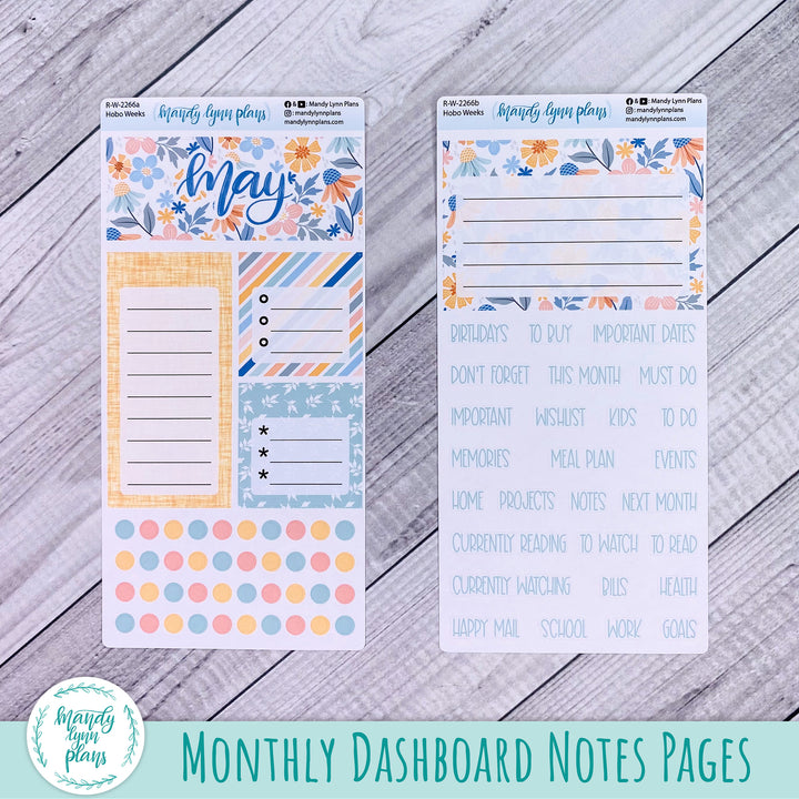 May Hobonichi Weeks Dashboard || Spring Days || R-W-2266