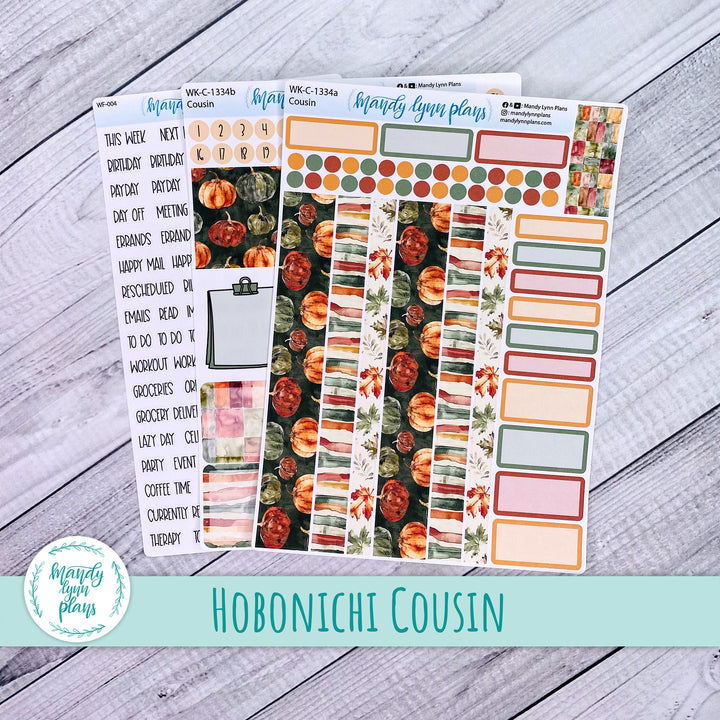 Hobonichi Cousin Weekly Kit || Harvest Harmony || WK-C-1334
