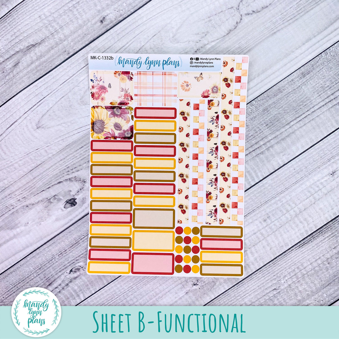 Any Month Hobonichi Cousin Monthly Kit || Warm Autumn || MK-C-1332