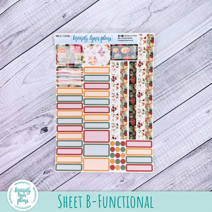 Any Month Hobonichi Cousin Monthly Kit || Harvest Harmony || MK-C-1334