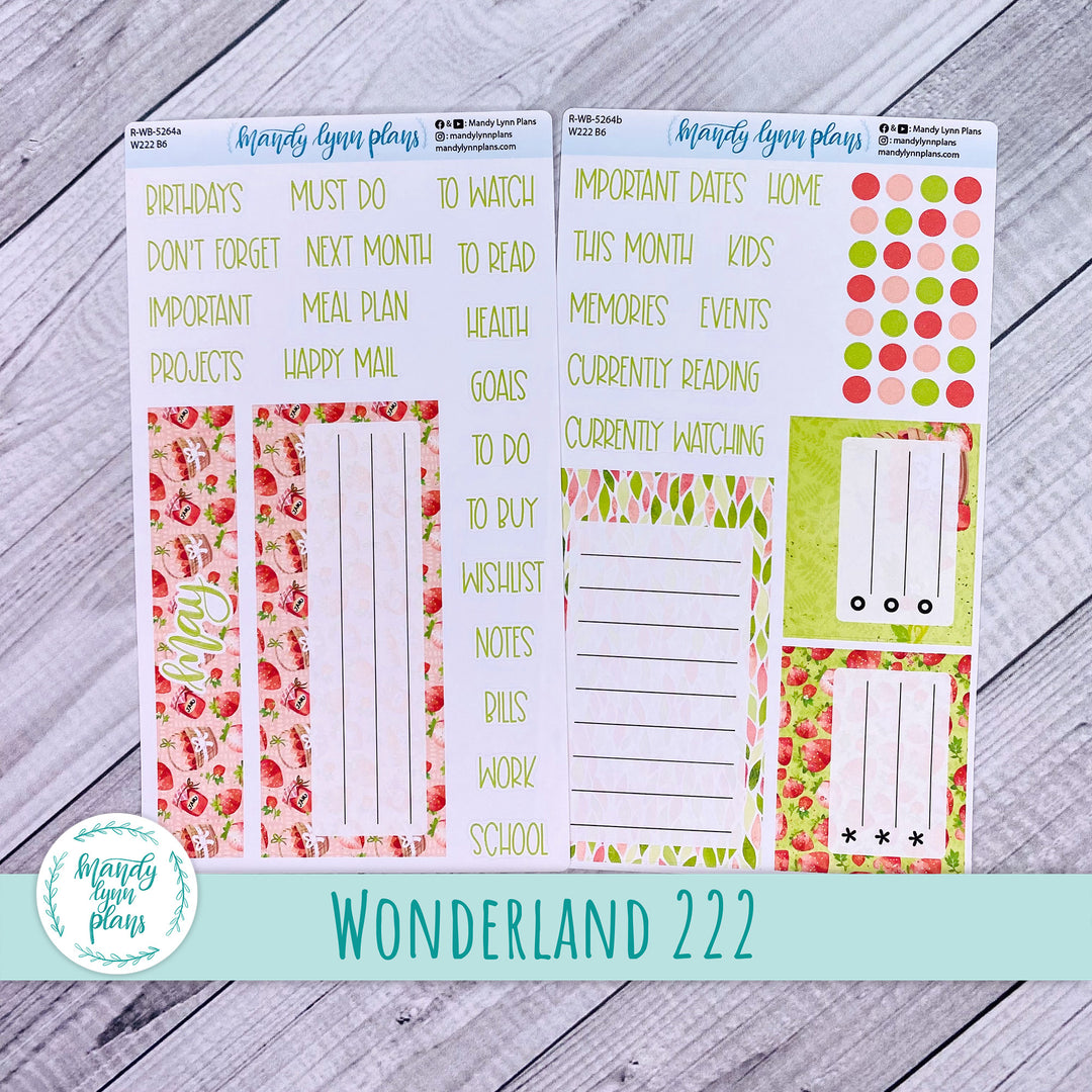 2024  May Wonderland 222 Dashboard || Strawberry Patch || 264