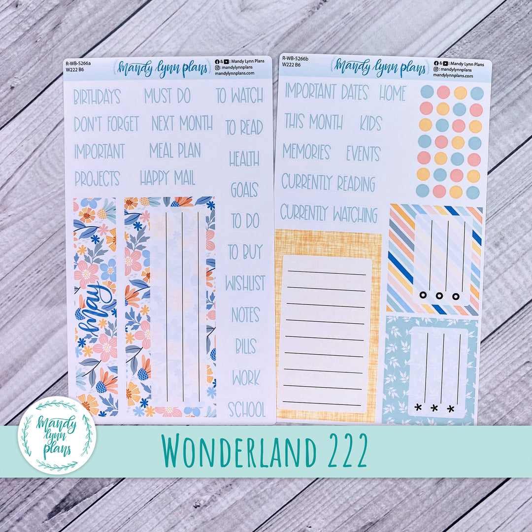 2024  May Wonderland 222 Dashboard || Spring Days || 266