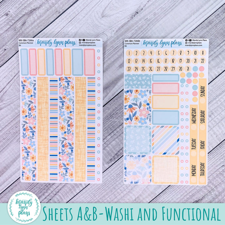 A5, B6, N1 & N2 Common Planner Weekly Kit || Spring Days || 266